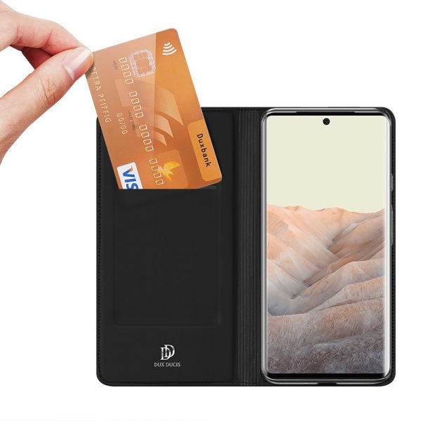 Dux Ducis Google Pixel 6 Pro -suojakuori Skin Pro Series, musta