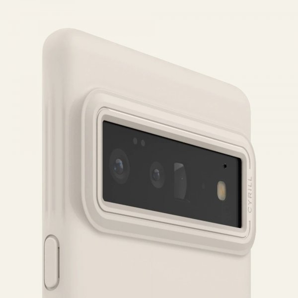 Cyrill Google Pixel 6 Pro -kuori, Stone Cream