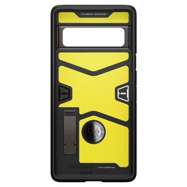 Spigen Google Pixel 6 Pro -suojakuori Tough Armor Gunmetal