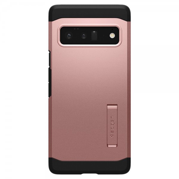 Spigen Google Pixel 6 Pro suojakuori Tough Armor, ruusukulta