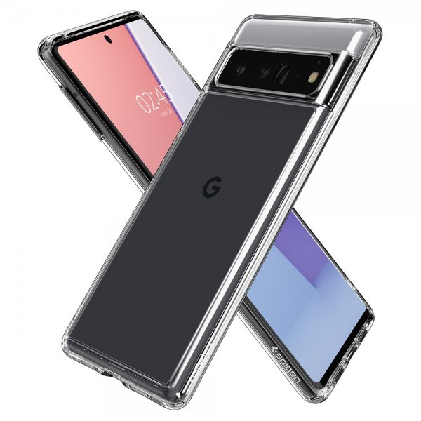 Spigen Google Pixel 6 Pro suojakuori Ultra Hybrid Crystal Clear