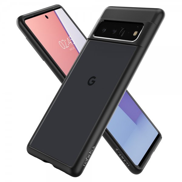 Spigen Google Pixel 6 Pro -suojakuori Ultra Hybrid, mattamusta