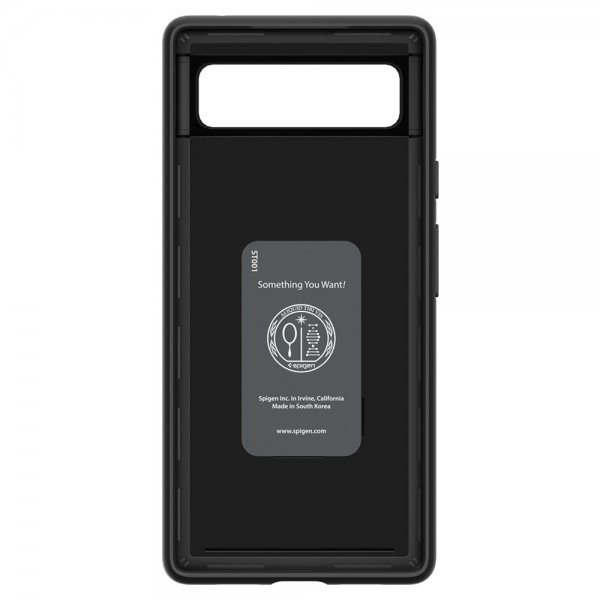 Spigen Google Pixel 6 -kuori, Thin Fit, musta