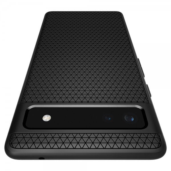 Spigen Google Pixel 6a Suojakuori Liquid Air Matte Black