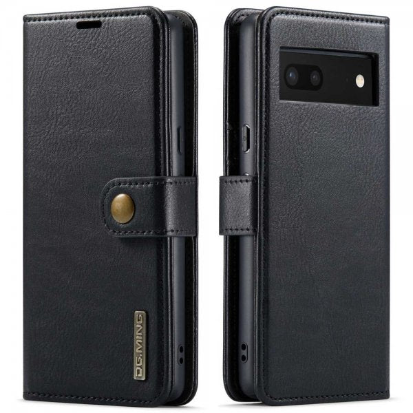 Dg.Ming Google Pixel 7 Kotelo Irrotettava Kuori Musta