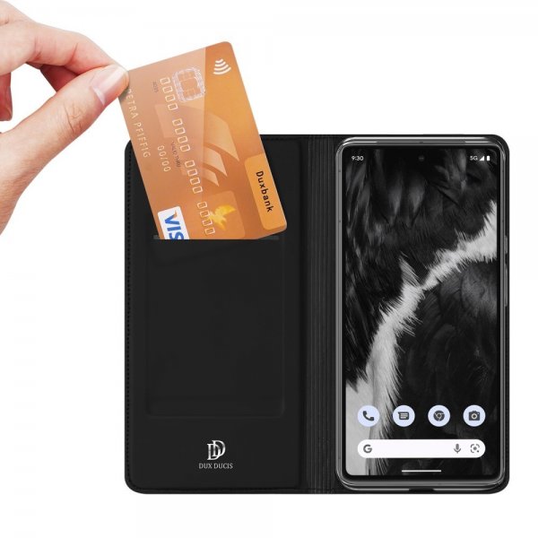 Dux Ducis Google Pixel 7 -kotelo Skin Pro Series, musta