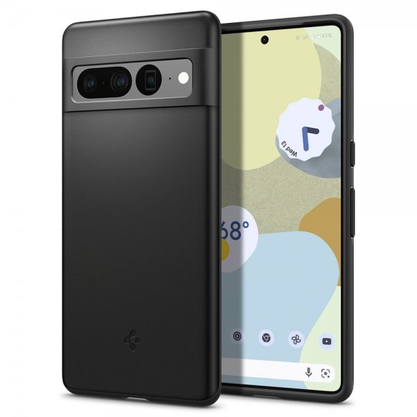 Spigen Google Pixel 7 Pro Kuori Thin Fit Musta