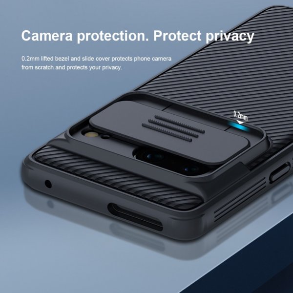 Nillkin Google Pixel 7 Kuori CamShield Pro Musta