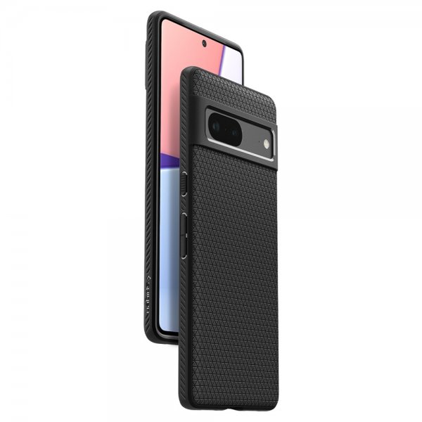 Spigen Google Pixel 7 -suojakuori Liquid Air Matte Black