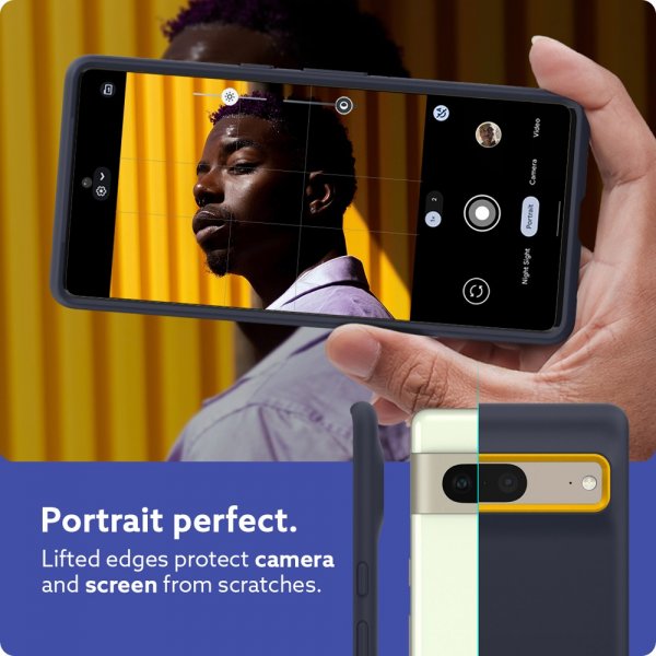 Caseology Google Pixel 7 -suojakuori Nano Pop Blueberry Navy