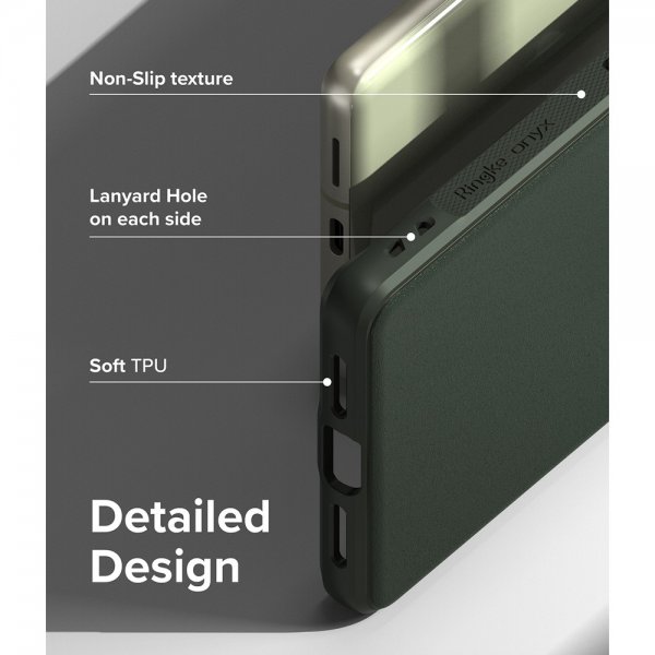 Ringke Google Pixel 7 -suojakuori, Onyx Dark Green