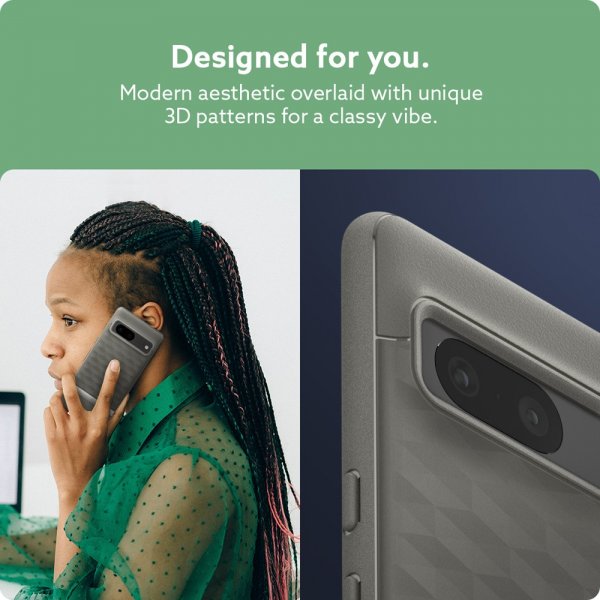 Caseology Google Pixel 7 -suojakuori, Parallax Ash Gray