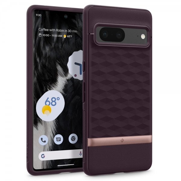 Caseology Google Pixel 7 Kuori Parallax Burgundy