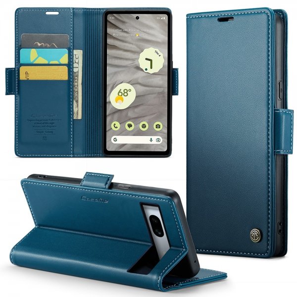 CaseMe Google Pixel 7a -suojakotelo 023 Series sininen