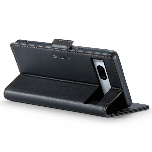 CaseMe Google Pixel 7a Kotelo 023 Series Musta