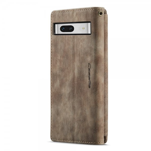 CaseMe Google Pixel 7a -suojakotelo C30-sarja, ruskea