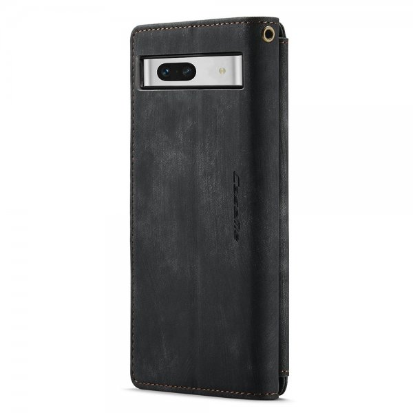 CaseMe Google Pixel 7a C30 Series musta suojakotelo