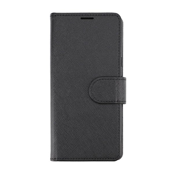 Google Pixel 7a -suojakotelo, jossa teline, musta