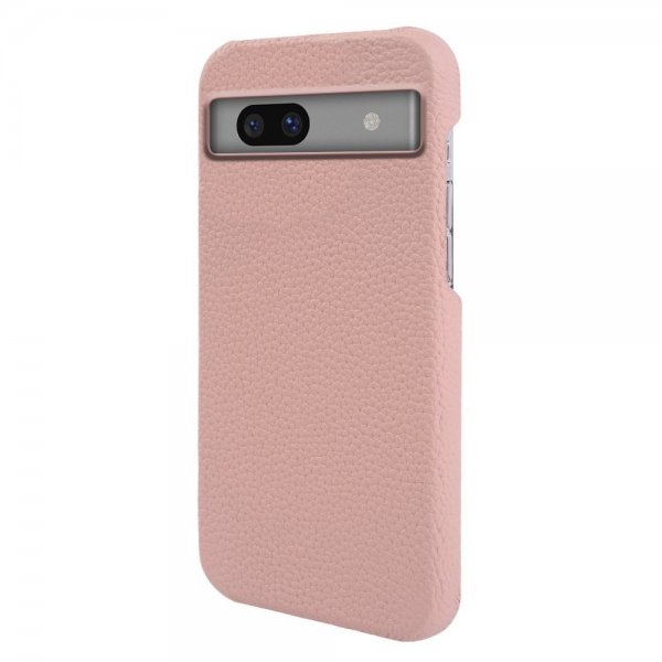 Google Pixel 7a Kuori Aito Nahka MagSafe Pinkki