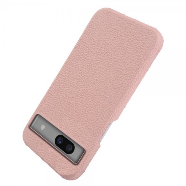 Google Pixel 7a Kuori Aito Nahka MagSafe Pinkki