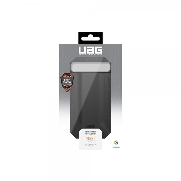 Urban Armor Gear (UAG) Google Pixel 7a Scout Cover, musta