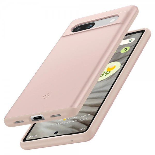 Spigen Google Pixel 7a Kuori Thin Fit Pink Sand