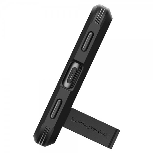 Spigen Google Pixel 7a Tough Armor -suojakuori, musta