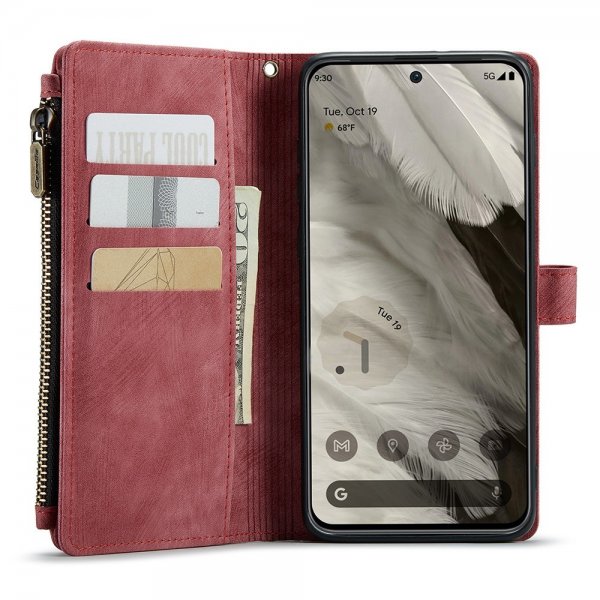 CaseMe Google Pixel 8 C30 -sarjan suojakotelo, punainen