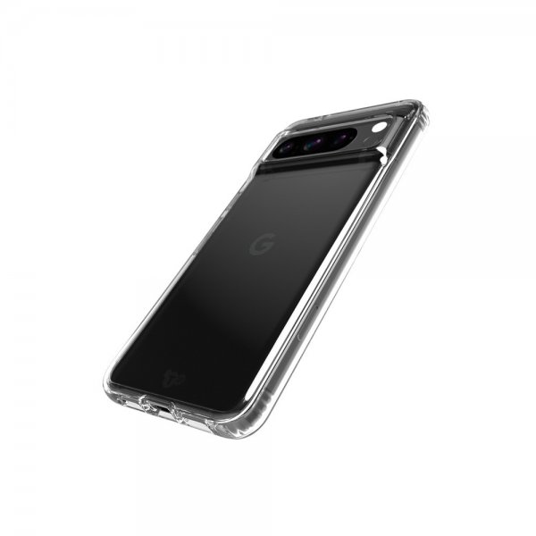 Tech21 Google Pixel 8 Pro Suojakuori Evo Clear Läpinäkyvä