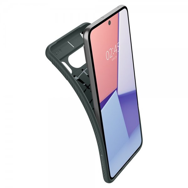Spigen Google Pixel 8 Pro -suojakuori Liquid Air Abyss Green