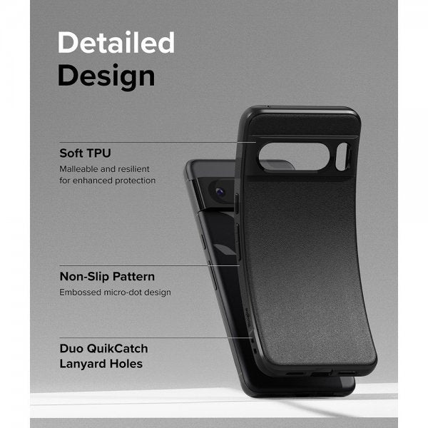 Ringke Google Pixel 8 Pro Suojakuori Onyx Musta