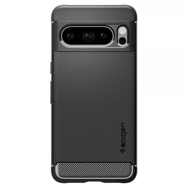 Spigen Google Pixel 8 Pro -suojakuori Rugged Armor Matte Black
