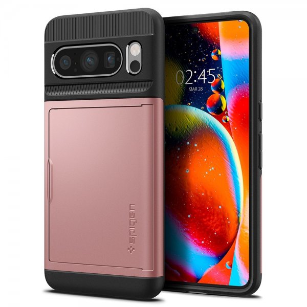 Spigen Google Pixel 8 Pro Suojakuori Slim Armor CS Rose Gold