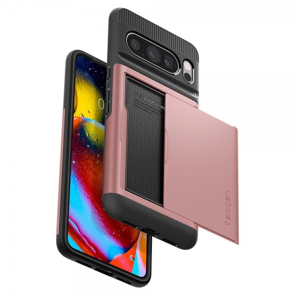 Spigen Google Pixel 8 Pro Suojakuori Slim Armor CS Rose Gold