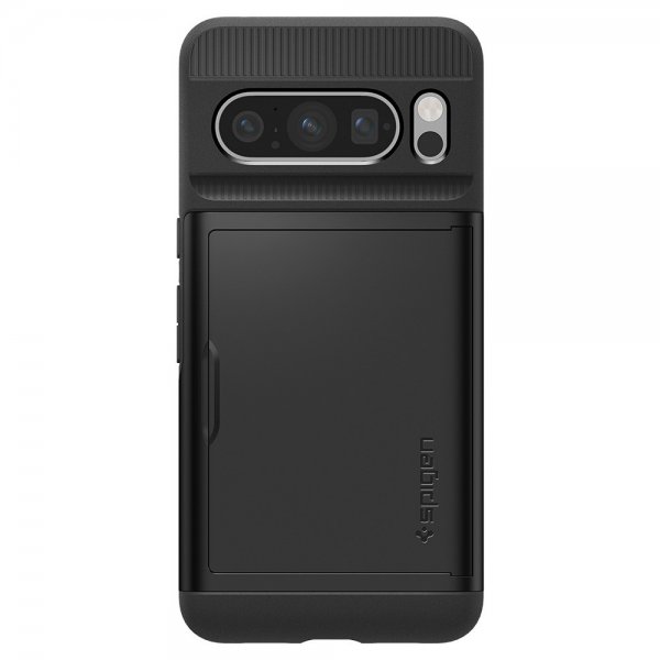 Spigen Google Pixel 8 Pro -suojakuori Slim Armor CS, musta