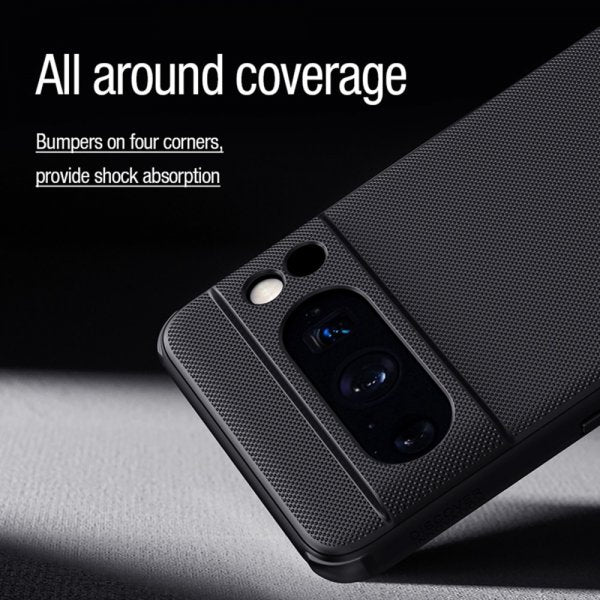 Nillkin Google Pixel 8 Pro Suojakuori Super Frosted Shield Pro MagSafe Musta