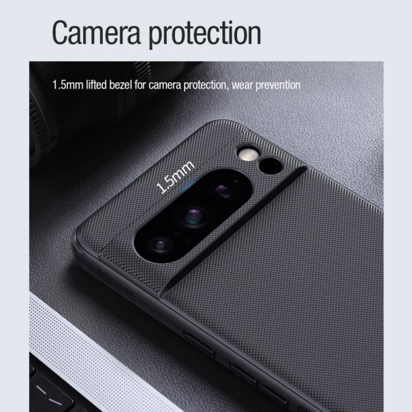 Nillkin Google Pixel 8 Pro Suojakuori Super Frosted Shield Pro MagSafe Musta