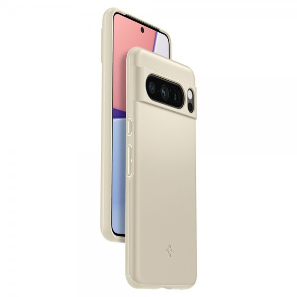 Spigen Google Pixel 8 Pro Thin Fit -suojakuori, Mute Beige