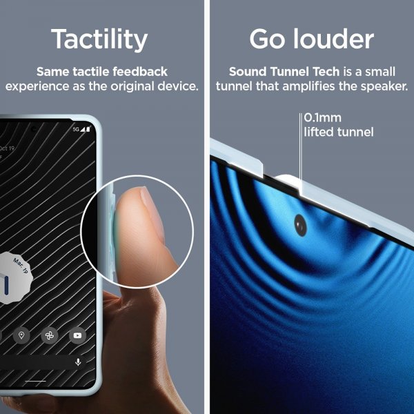 Spigen Google Pixel 8 Pro Thin Fit -suojakuori, Mute Blue