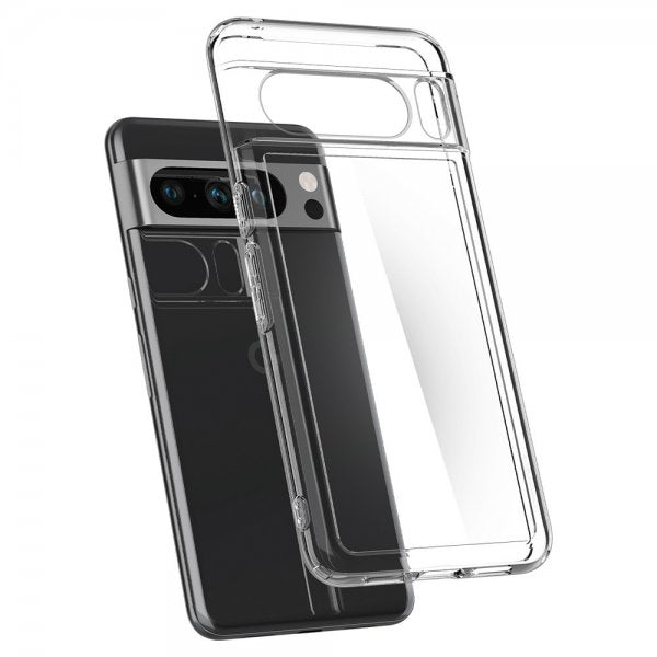 Spigen Google Pixel 8 Pro Ultra Hybrid -suojakuori, läpinäkyvä