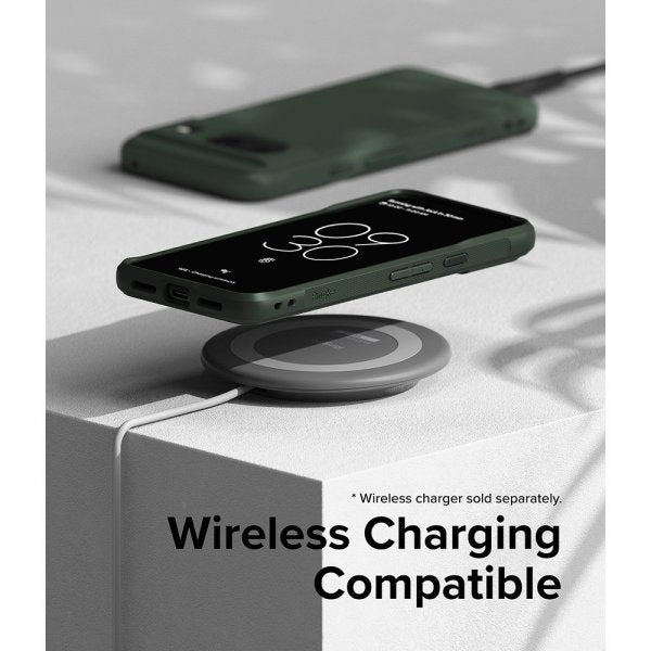 Ringke Google Pixel 8 -suojakuori Onyx Dark Green