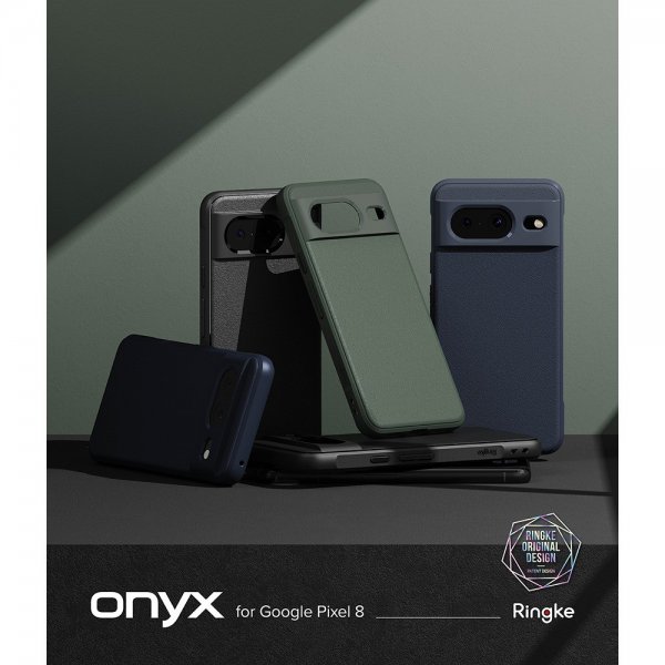 Ringke Google Pixel 8 -suojakuori, Onyx Musta