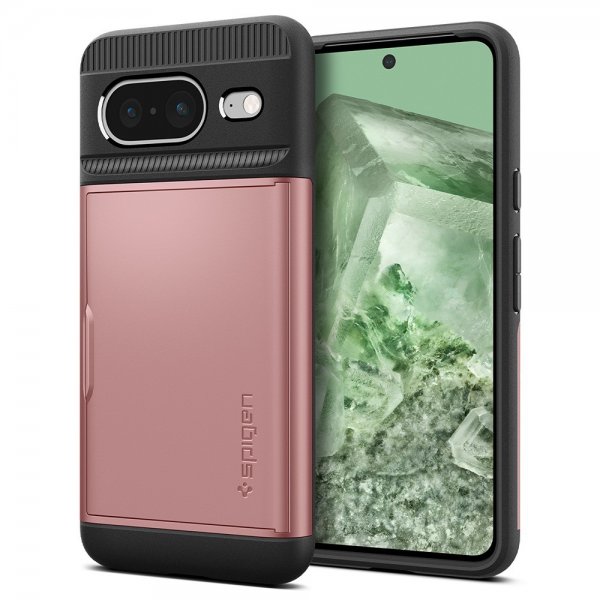 Spigen Google Pixel 8 Slim Armor CS Rose Gold -suojakuori