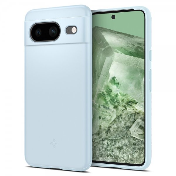 Spigen Google Pixel 8 Thin Fit -suojakuori, Mute Blue