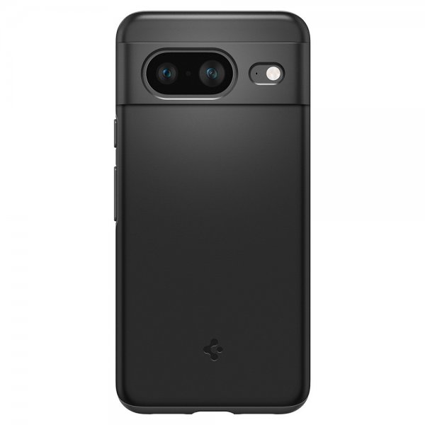 Spigen Google Pixel 8 Thin Fit -kuori, musta