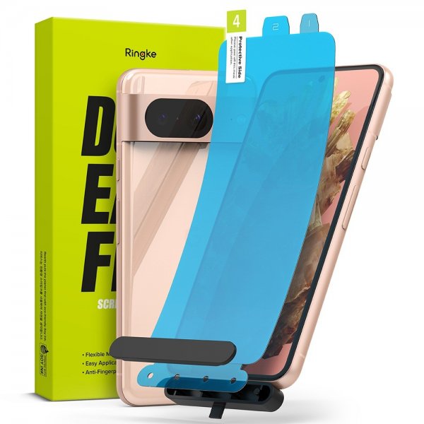 Ringke Google Pixel 8 -näytönsuoja Dual Easy Film 2 kpl