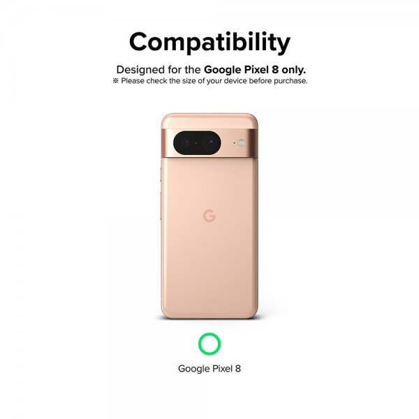 Ringke Google Pixel 8 -näytönsuoja Dual Easy Film 2 kpl