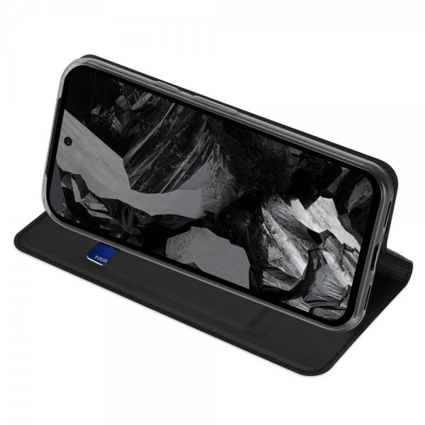 Dux Ducis Google Pixel 8a Fodral Skin Pro -sarja Musta