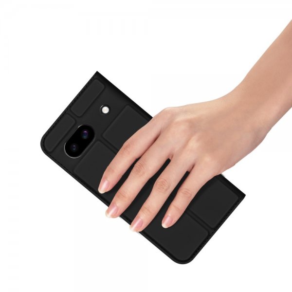 Dux Ducis Google Pixel 8a Fodral Skin Pro -sarja Musta