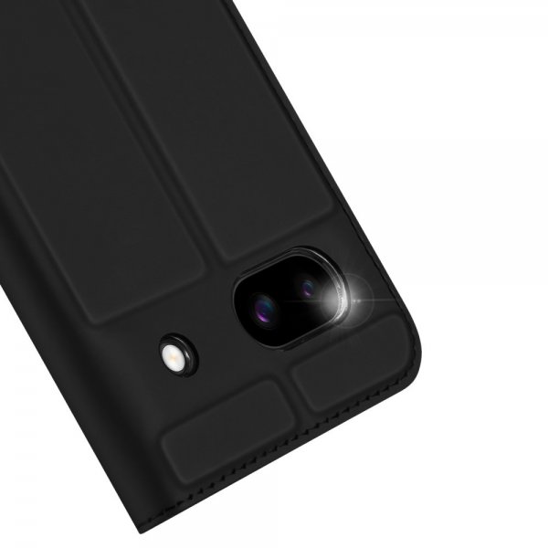 Dux Ducis Google Pixel 8a Fodral Skin Pro -sarja Musta
